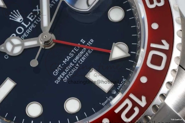 Blue CHS Edition Steel Red APSF Ceramic Dial II GMT-Master 904L 126719 Best BLRO Blue VR3285 1:1 0518